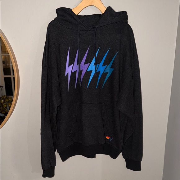 Aviator Nation Tops - Aviator Nation Lightning Bolt Hoodie Size M